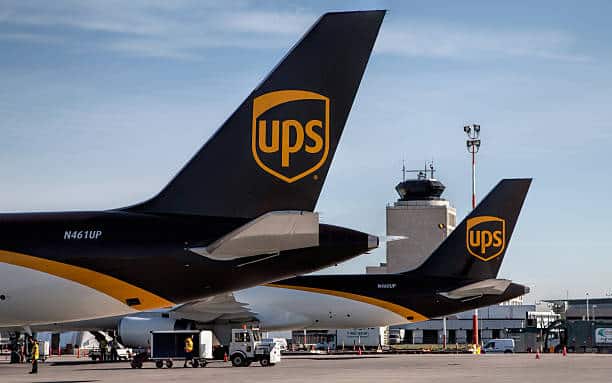 UPS’ large fleet of planes supports its 2nd Day Air service