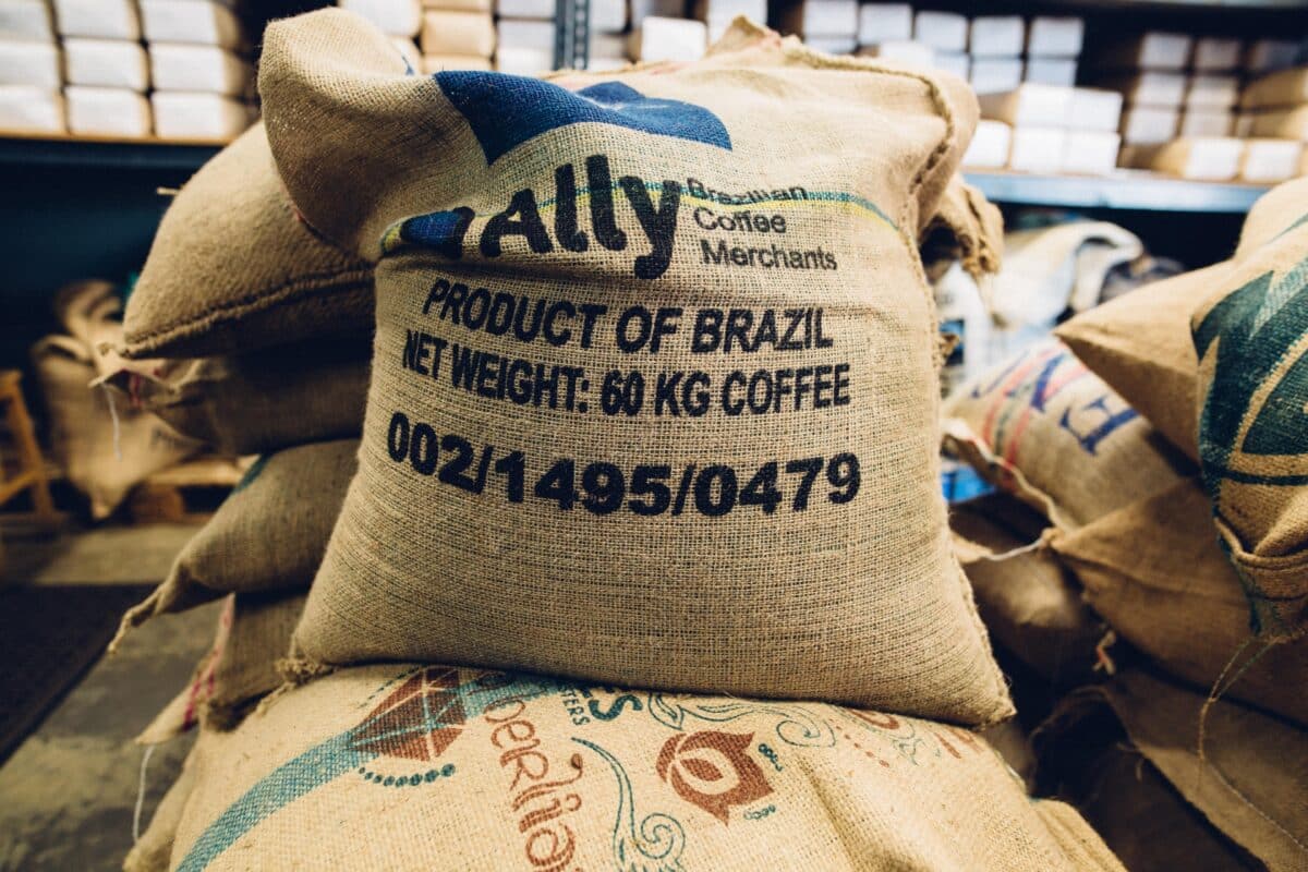 Brazilian Coffee bag food grade order fulfilment