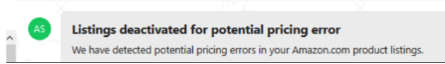 Amazon Pricing error
