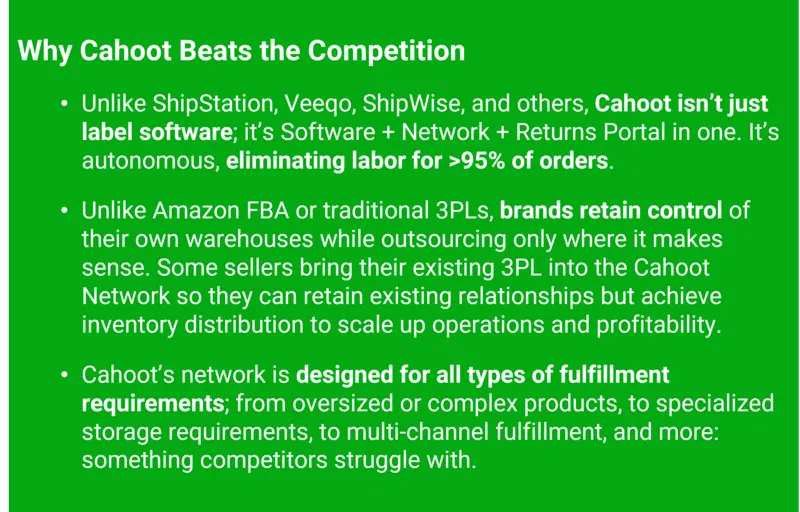 Cahoot Isn’t Just Label Software, It Eliminates Labor and Brands Retain Control Cahoot Isn’t Just Label Software, It Eliminates Labor and Brands Retain Control