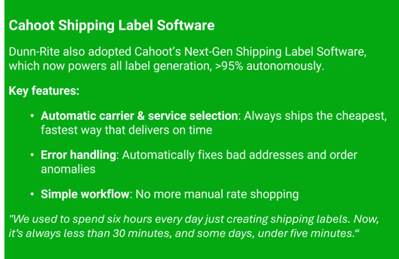 Cahoot Label Software: Optimal Label Every Time, Simple Workflow, and Autonomous AI Cahoot Label Software: Optimal Label Every Time, Simple Workflow, and Autonomous AI